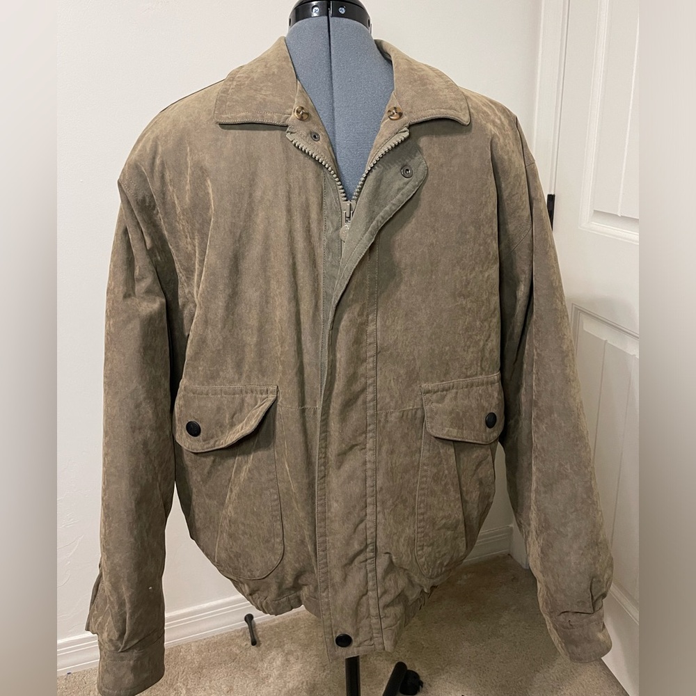 Rainforest khaki jackets, size Large